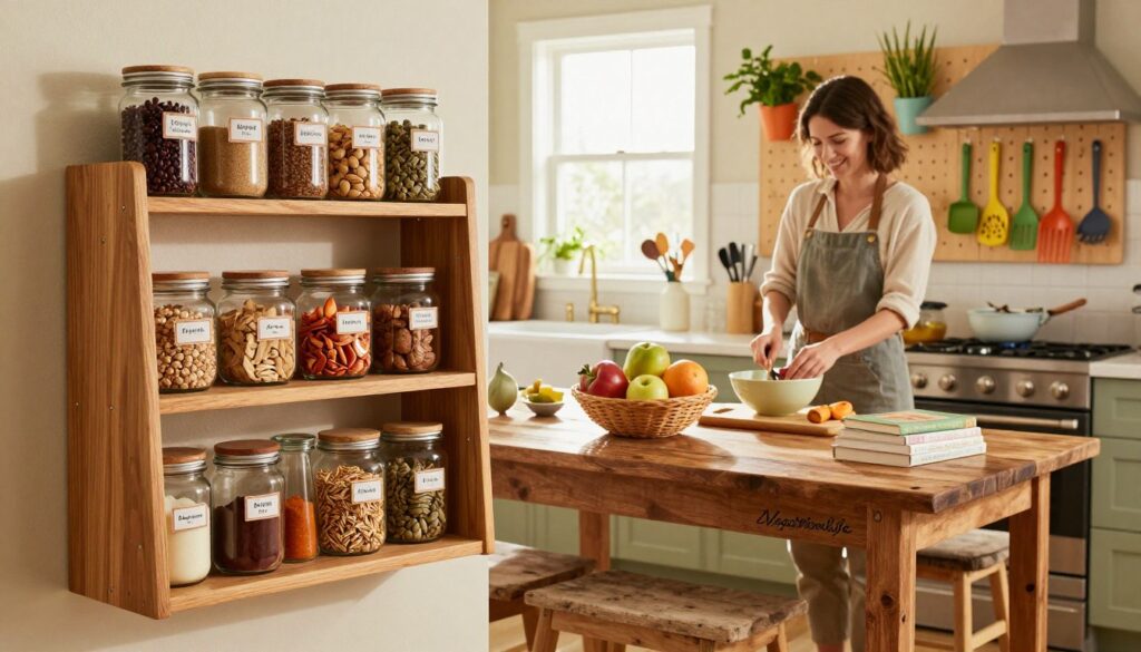 DIY kitchen organization projects