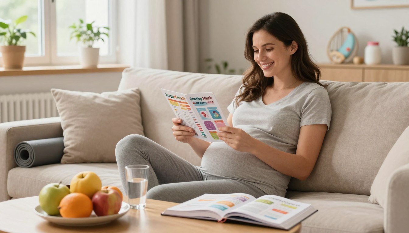 healthy pregnancy tips month by month