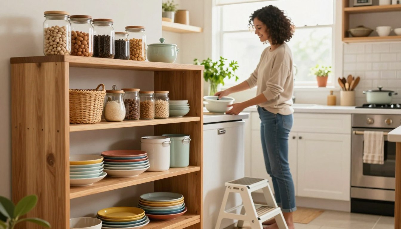 kitchen storage ideas on budget