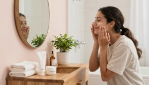 low maintenance skincare moms