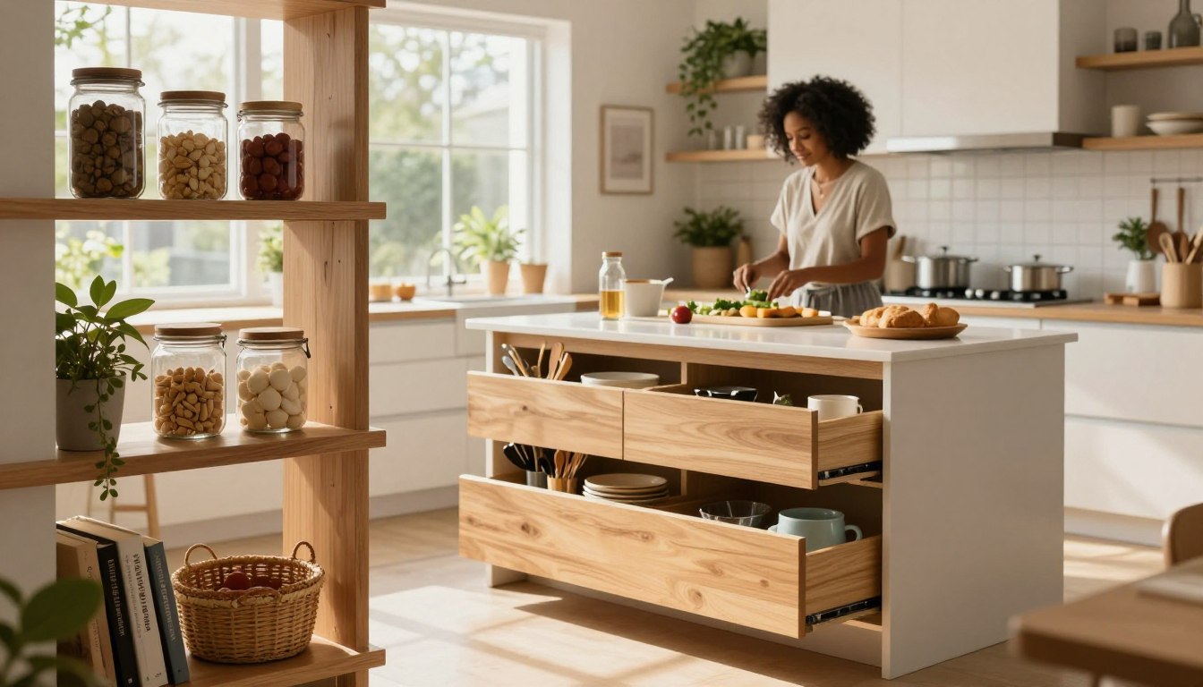 stylish kitchen organization hacks