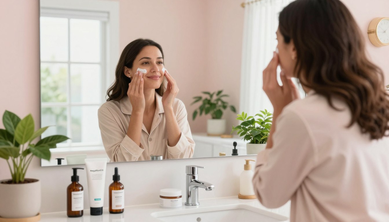 time-saving skincare for moms