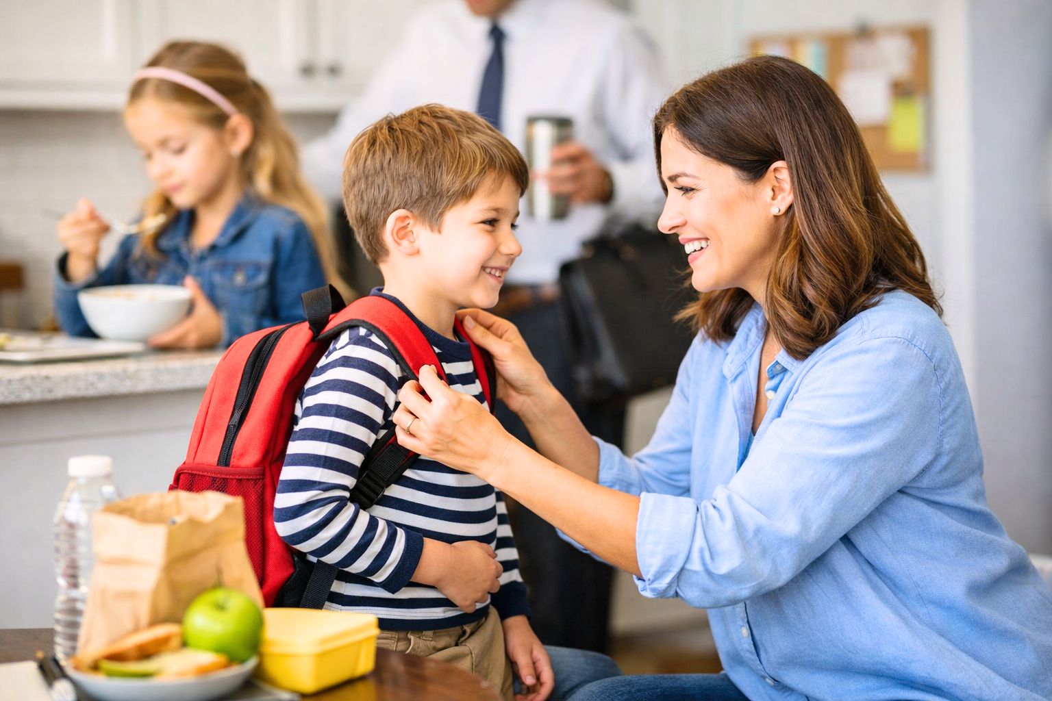 working-mom-routine-morning-getting-kids-ready