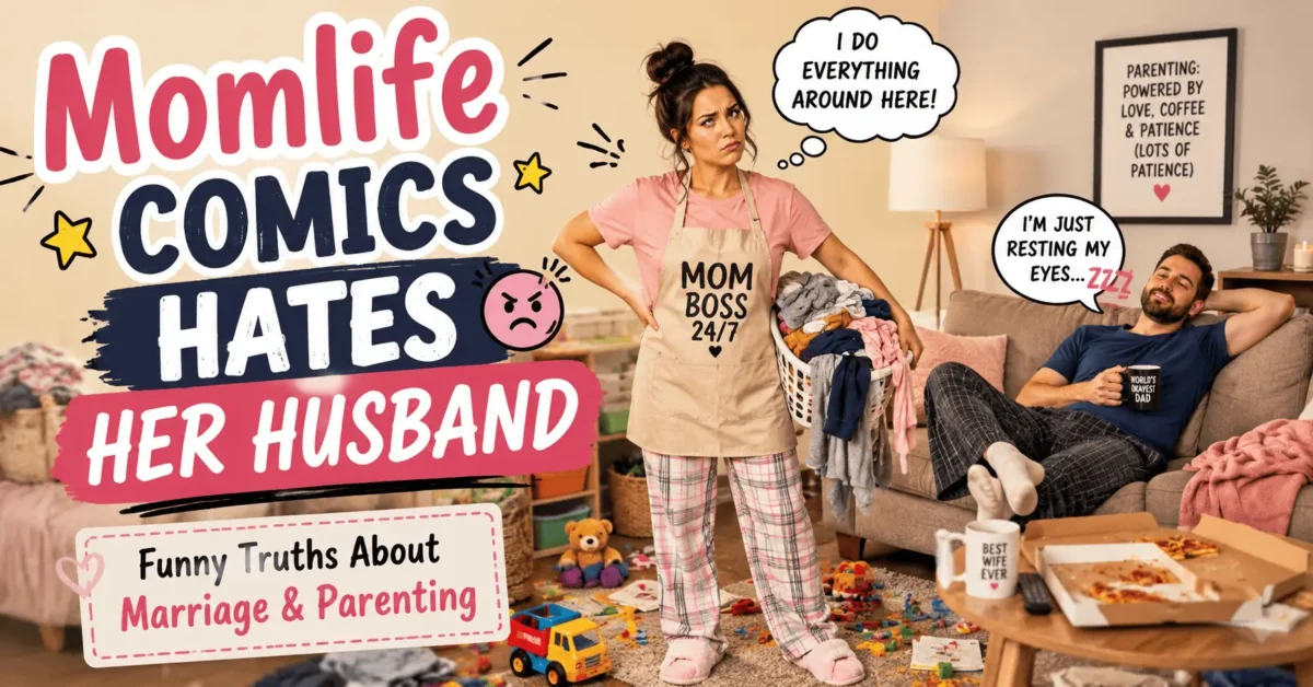 Momlife Comics Hates Her Husband