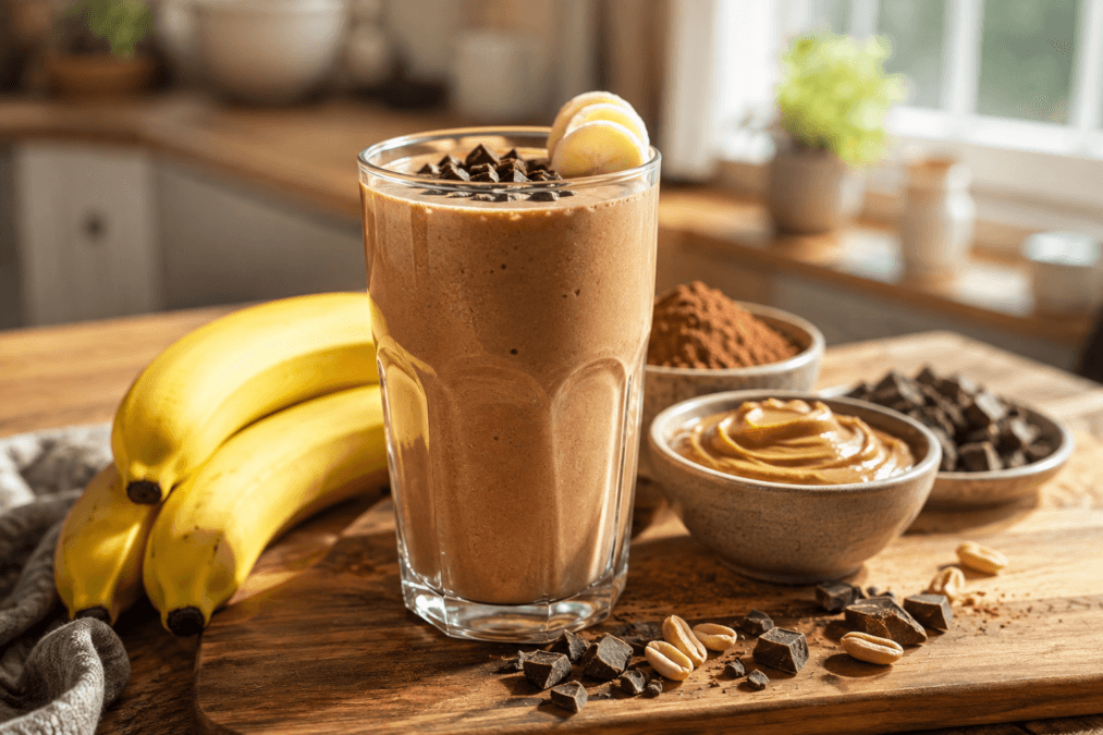 Chocolate Peanut Butter Smoothie Recipes