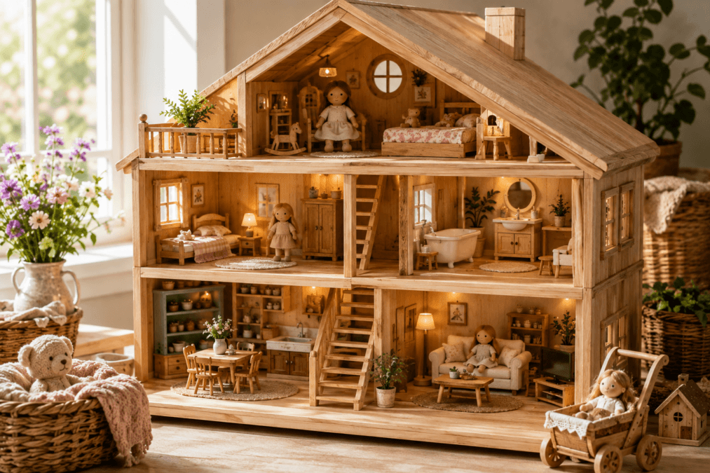 Affordable Dollhouses for Toddler Girls