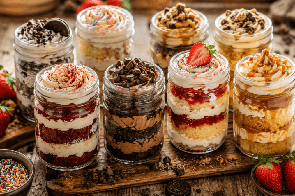Cupcakes in a Jar Recipes